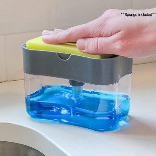 2 in 1 Soap Dispenser with Sponge